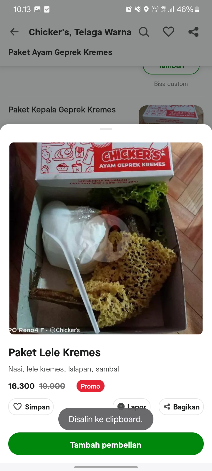 Paket Lele Kremes