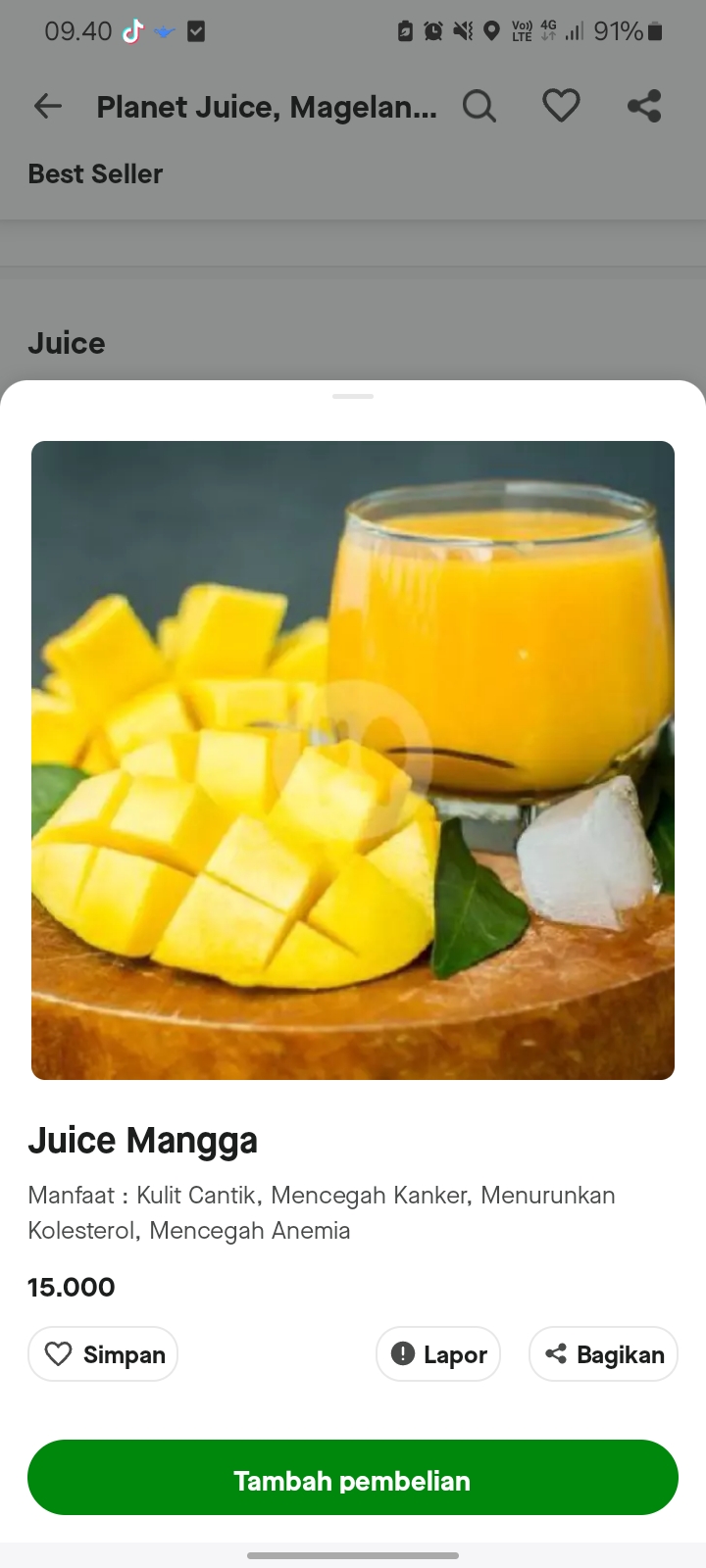 Juice Mangga