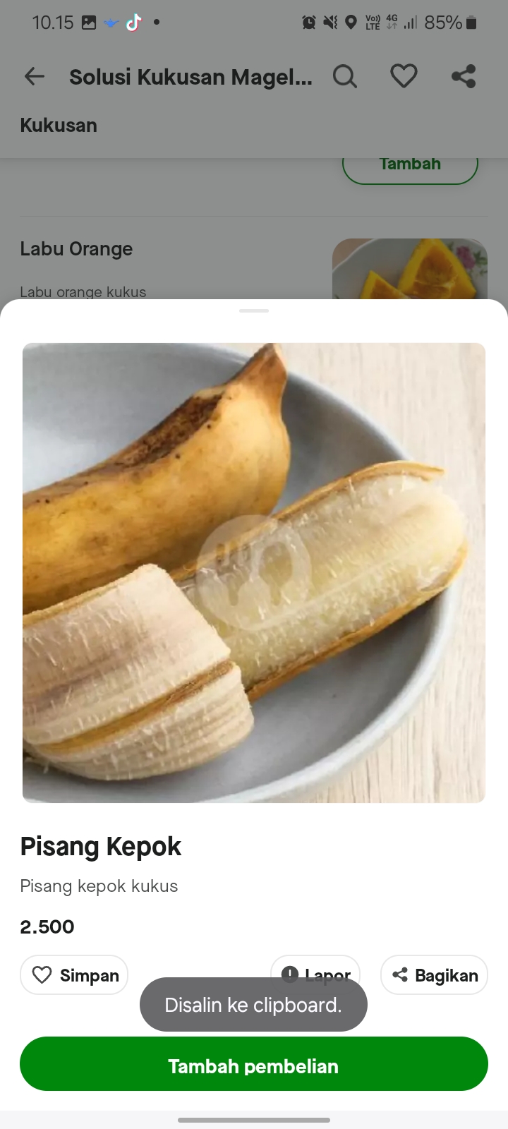 Pisang Kepok