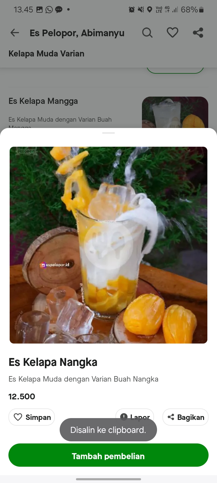 Es Kelapa Nangka