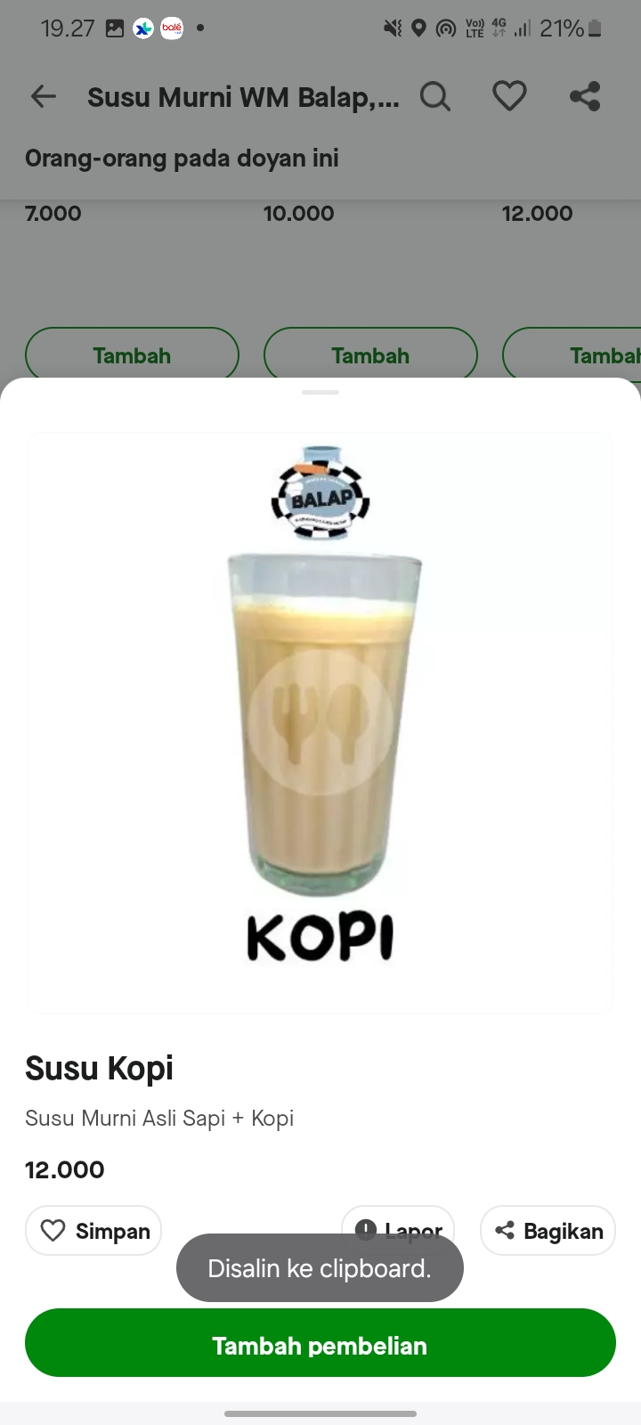 Susu Kopi
