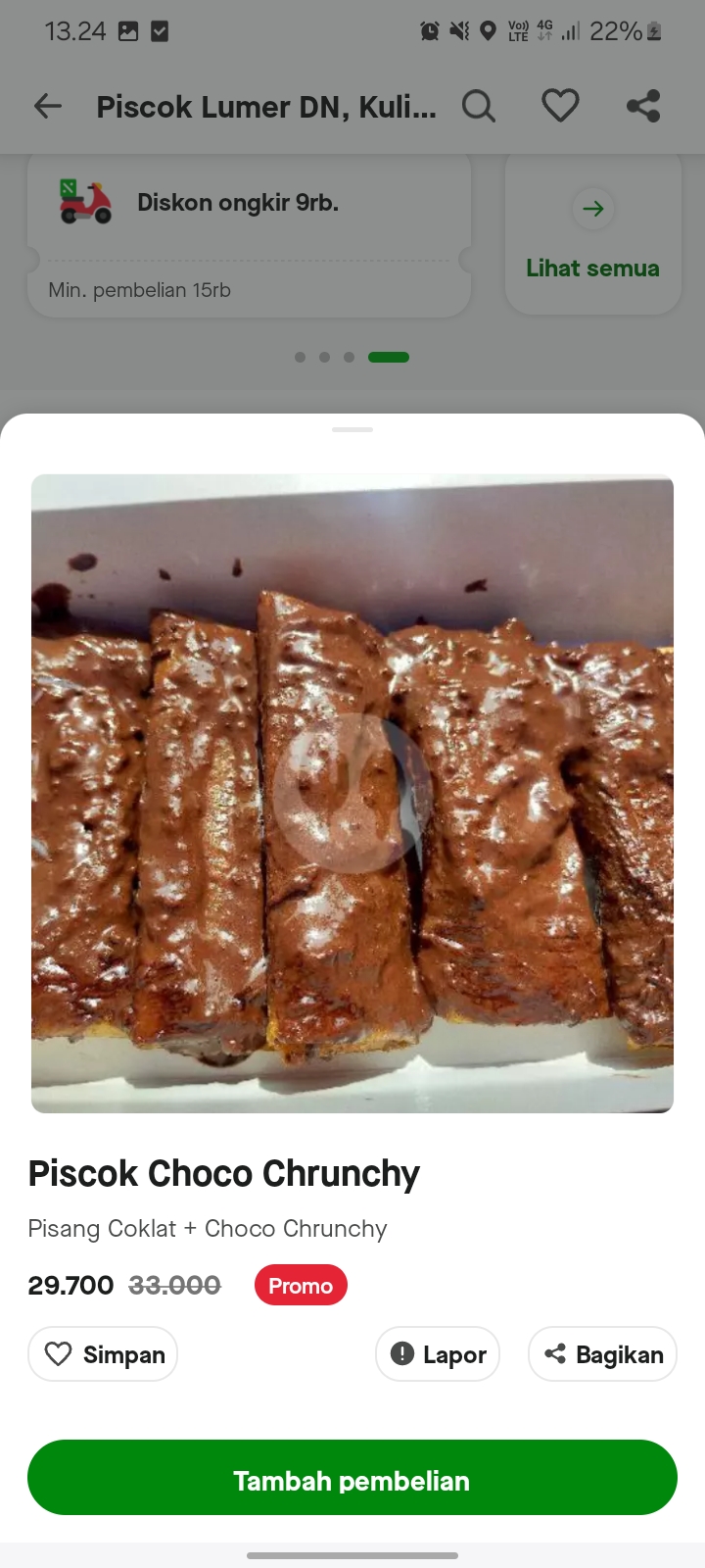 Piscok Choco Chrunchy