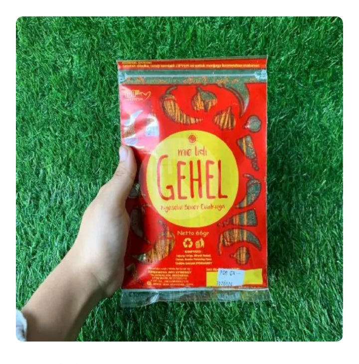 Mie Lidi Extra Pedas 66Gram