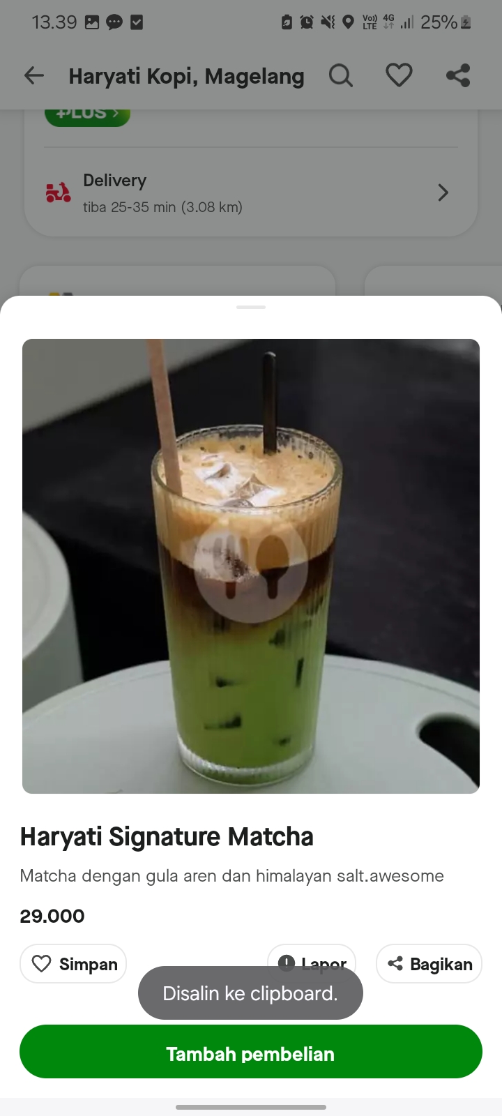 Haryati Signature Matcha