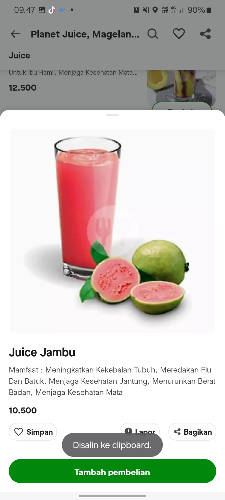 Juice Jambu